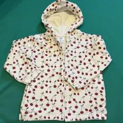 ZABA チェリー柄 パーカー 104