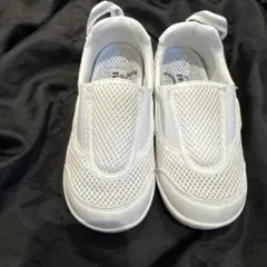 イフミー シューズ　上履きメッシュ素材 ホワイトシューズ 18.0cm
