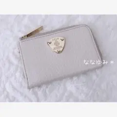極美品 アタオ ミニ財布 ミリモ ケリー アイビスホワイト ATAO 箱付