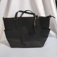 ブラックビジネスバッグ レディース