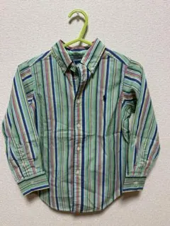 Ralph Lauren 長袖シャツ 4/4T ストライプ