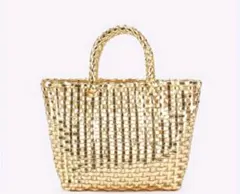 ゴールド ハンドバッグ