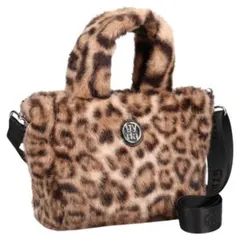 GYDA(ジェイダ)2WAYフェイクファーバッグ ミックス レオパード