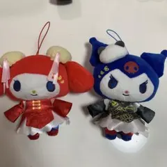 マイメロディとクロミ ぬいぐるみセット