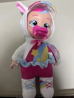 日本未発売　CRY Babie ユニコーンフード付きカラフルドール