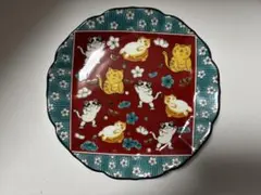 新品 九谷焼 13cm皿 猫 D ねこ ネコ - メルカリ