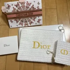 Dior ノベルティ 新作 ポーチ ミラー