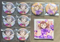 メダリスト マルイ ホログラムキャラバッジ 三家田涼佳 ミケ 缶バッジ