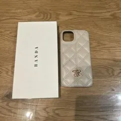 【最終価格】RANDA キルティングiPhone14 ケース