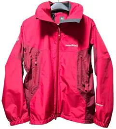 【美品】mont-bell ドロワットパーカ M レッド（1102452）