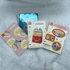 マクドナルド パペットスンスン シール 3枚セット　③