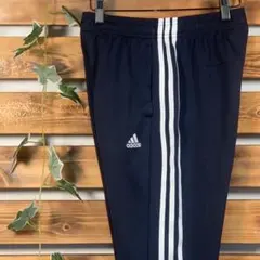 adidas アディダス ジャージ下 パンツ ランニング スポーツ ネイビー S