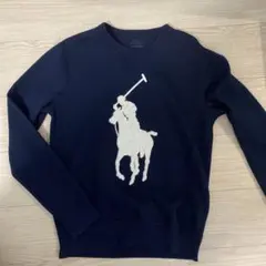 Polo Ralph Lauren ネイビー スウェットXS S〜M相当