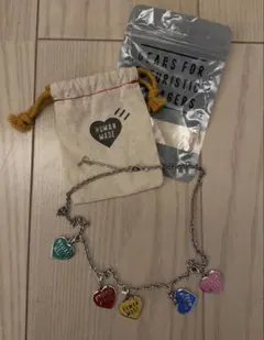 HUMAN MADE カラフルハートネックレスのサムネイル