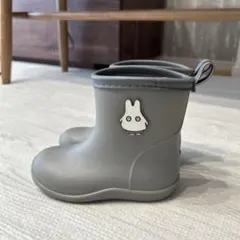 さぽ◎様　専用ページ　　長靴　15㎝　 グレー　おばけミッフィー　レインブーツのサムネイル