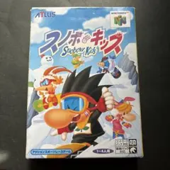 完品【即日発送】スノボーキッズ NINTENDO64 ソフト