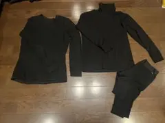 HEATTECH ULTRA WARM アンダーシャツとレギンスセットメンズ M