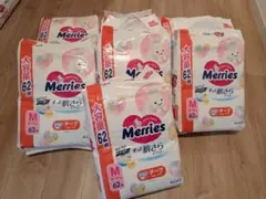 Pampersおやすみパンツ LとBIG & Merries L - メルカリ