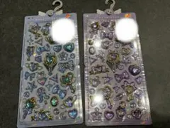 正規品マジカルボンボンドロップシールブルー　パープル