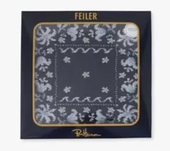 ロンハーマン別注FEILER Bandana Handkerchief 白 新品