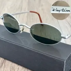 90s 米国製 レイバン W2948 銀 オーバル サングラス B&L G15