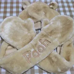 ディズニーリゾート くまのプーさん ファンキャップ マフラー