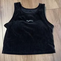 GU ノースリーブ タンクブラトップ ブラック 150cm