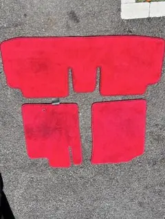 サンバートラック TT1/2 赤無地 フロアマット カーマット 日本産 新品 