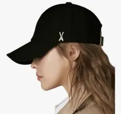 【新品】 VARZAR stud キャップ 496 ブラック 黒 バザール