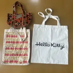 【3点セット】Hello Kitty Sanrioバッグ サンリオ ハローキティ