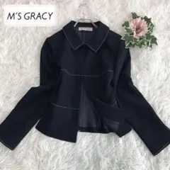 専用♡871. M'S GRACY【濃紺/フォーマル/セレモニー◆ジャケット】