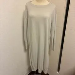 カシミヤ100% ロングワンピース