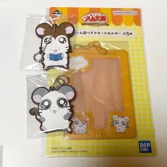 一番くじ ハム太郎 カードホルダー　ラバーバンド　ぱんだくん　のっぽくん