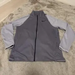 美品 Nike グレー ジャージ ジャケット Lサイズ