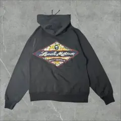 【希少】80s USA製 Local Motion スウェット フーディ 黒