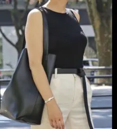 Deuxieme Classe Loosey リブ　タンクトップ BKのサムネイル