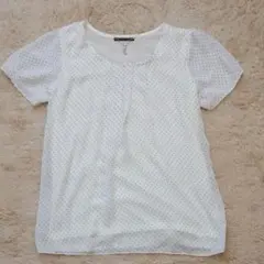 ブラウス トップス カットソー　M