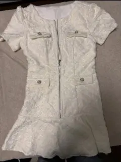 ホワイト レースドレス Sサイズ