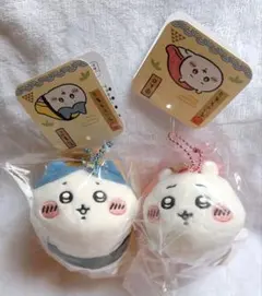 匿名配送 ちいかわ寿司 マスコット 2個セット ハチワレ たまご 中トロ レア