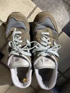 New Balance500clasicスニーカー28.0cmオリーブ/ネイビー - メルカリ