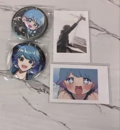 -hotoke- 缶バッジ 実写チェキ チェキ風トレカ