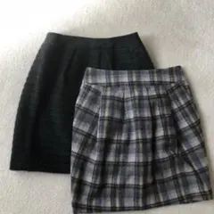 ミニスカート2枚