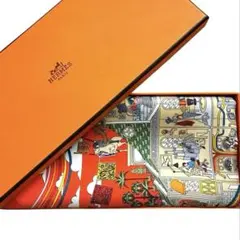 極美品 エルメス シルクスカーフ ガヴロッシュ オデュッセウスを待ち