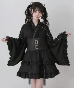 【未使用品】ゆきむら。 【 殿厨 】オリジナル ドレス浴衣 殿厨】ドレス浴衣 ゆきむら。オリジナル浴衣 - メルカリ