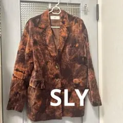 SLY タイダイ テーラードジャケット