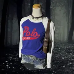 00s ラルフローレン ラグラン ロンT y2k 平成女児 平成ギャル NANA