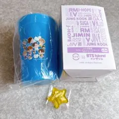 【 BTS 】 スシロー カラーチェンジングカップ インザソム 青 星型マーカー