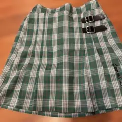 JENNI Love グリーンチェック スカート