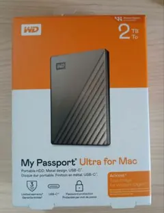 ウエスタンデジタルWD HDD Mac用Mac 2TB