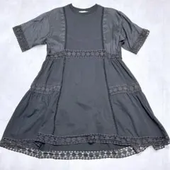 美品　クロエ　シーバイクロエ　Chloe フレアミニワンピース